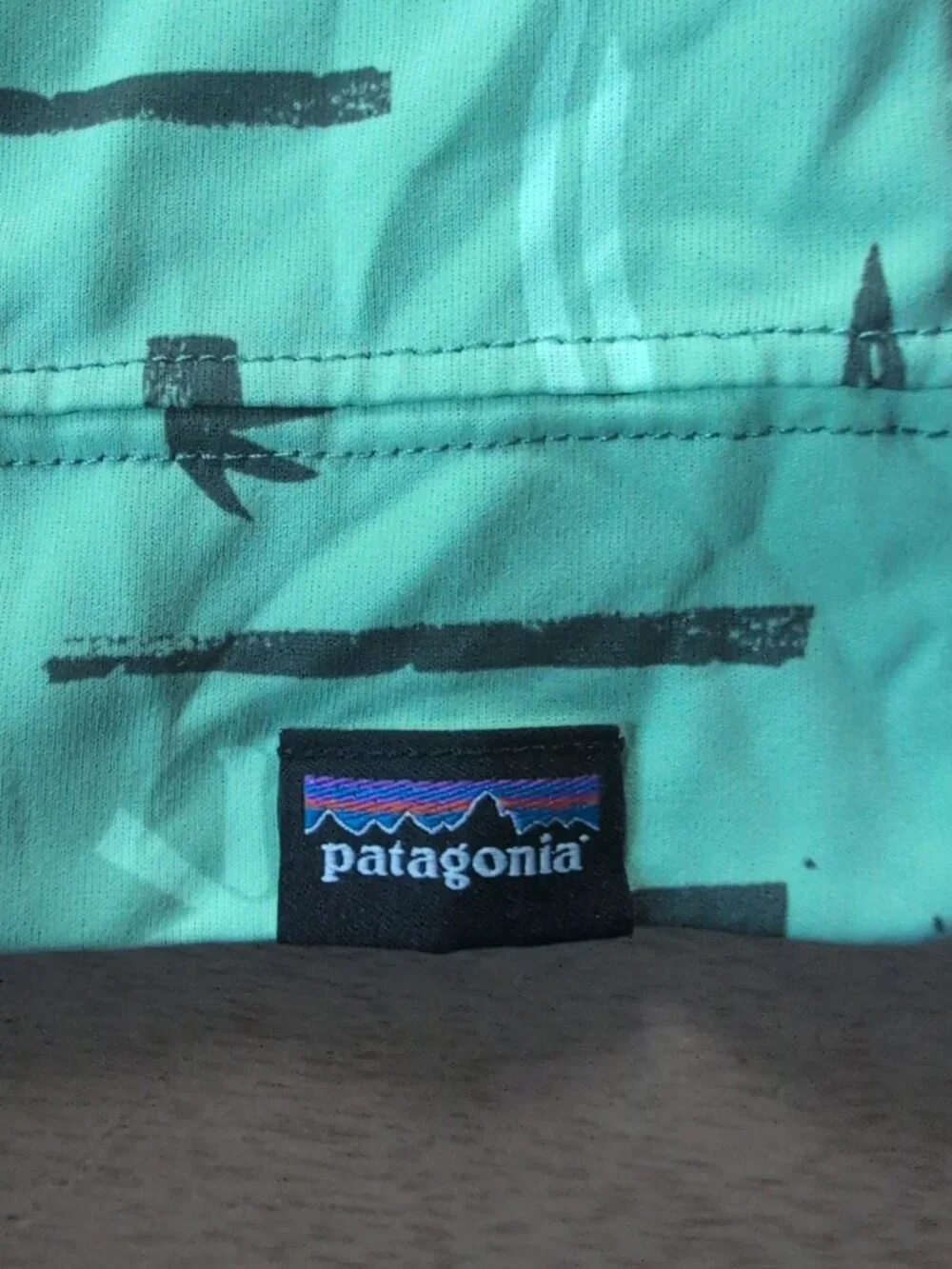 Patagonia - Baby Swim Shirt/Rash guard w/Hood - 3-6 Months